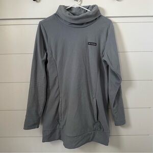Columbia Women's Cowl Neck Gray Sweater, Women’s M